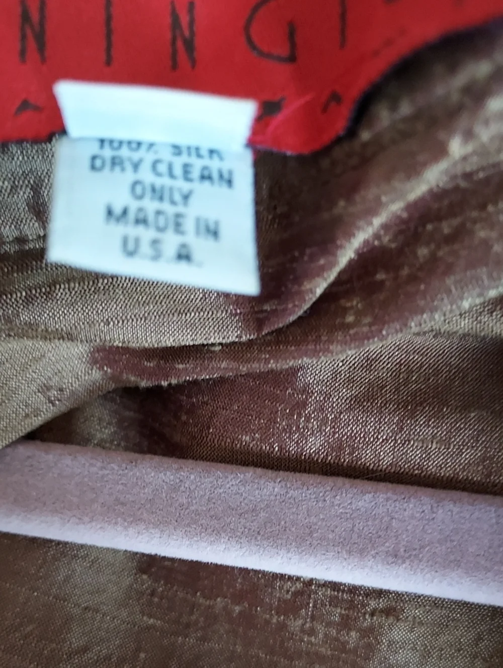 Womens Dunnington Silk Shirt Sz S Made In USA